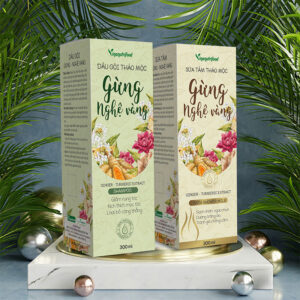 Dầu Gội Thảo Mộc Gừng – Nghệ Vàng